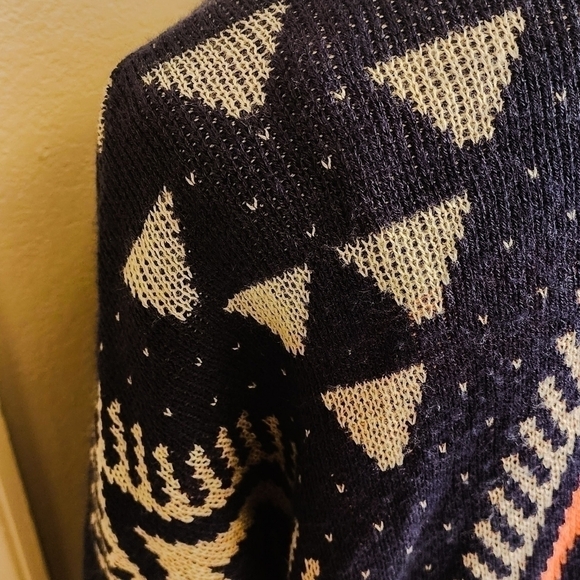 Blu Pepper Southwest Boho Cardigan Size Large - Picture 6 of 13